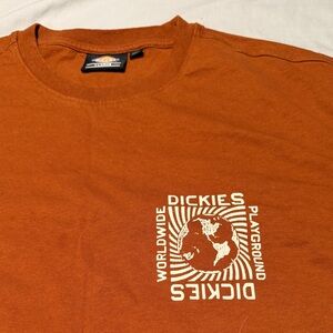 Dickies Men's Burnt Orange T-Shirt size XL fit like a Large